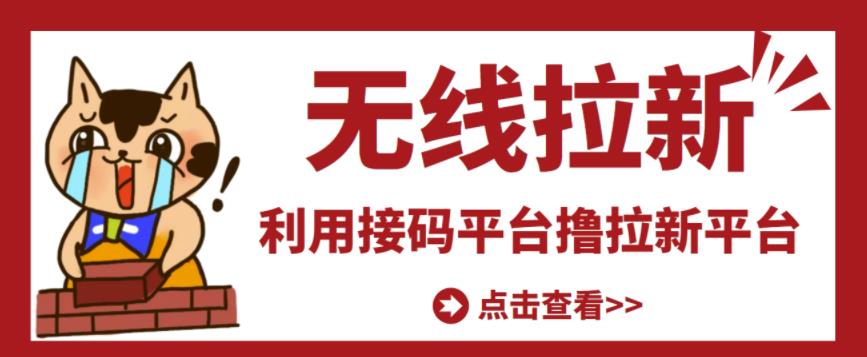 最新接码无限拉新项目，利用接码平台赚拉新平台差价，轻松日赚500+-第一资源库